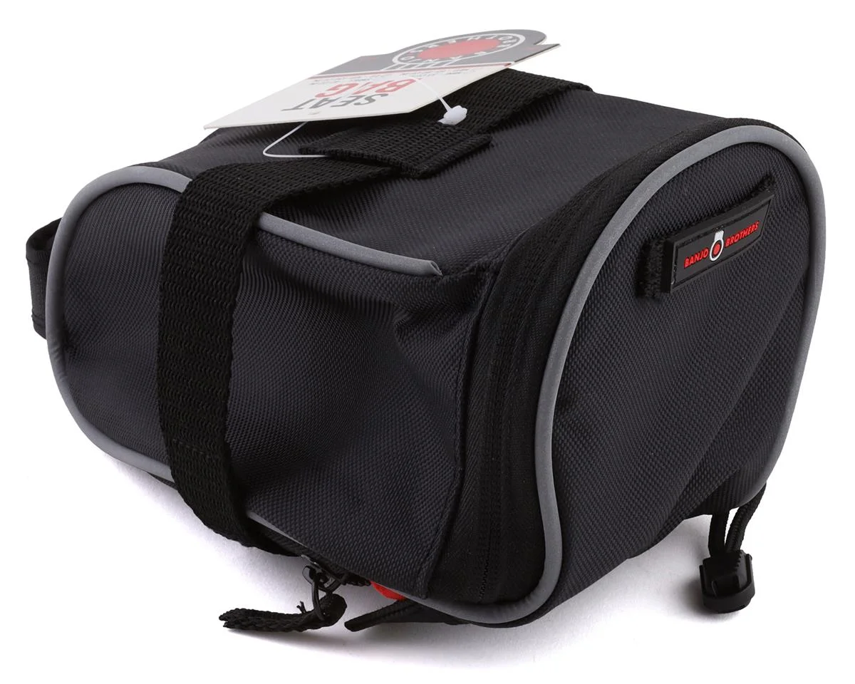 Banjo Brothers Saddle Bag (Black) (L)